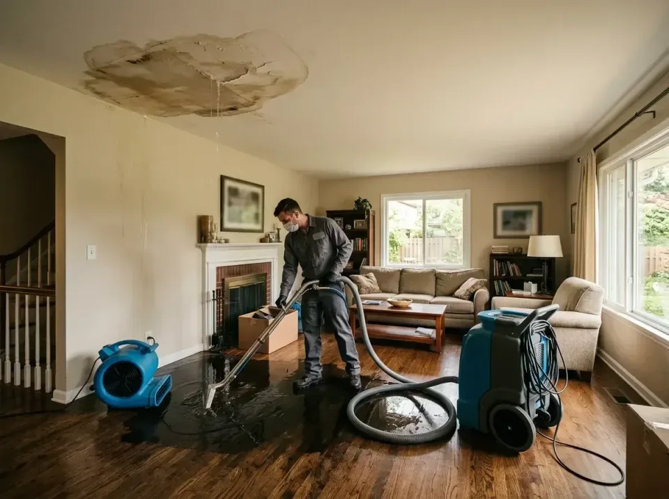attic-pipe-burst-ceiling-drip-008 — frequently asked questions, Water Damage Restoration & Carpet Care in Bolingbrook, IL